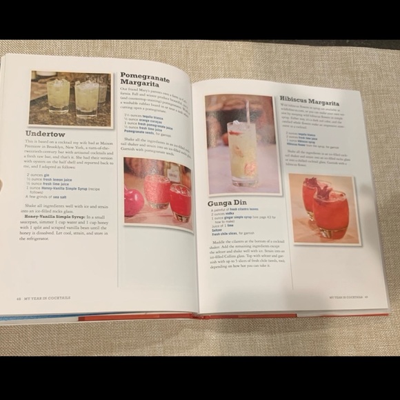 My Year in Meals by Rachael Ray Hardcover Cook Book & My Year In Cocktails - Picture 7 of 7
